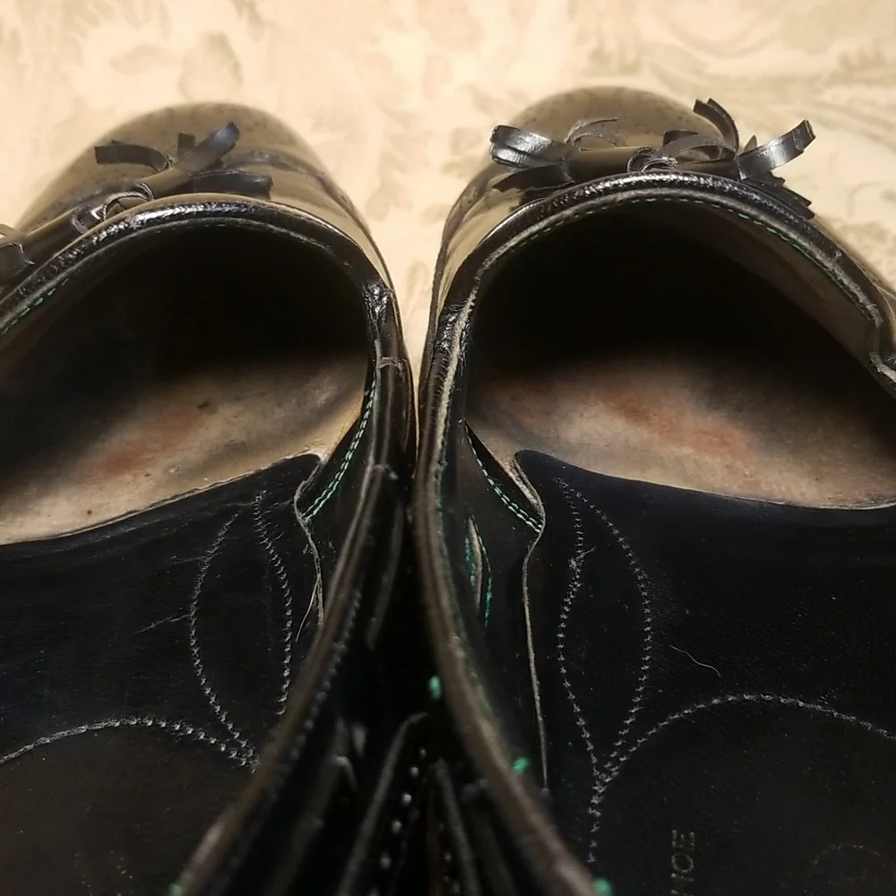 Vintage Florsheim imperial,Black Western Style Men's oxfords,dress shoe.